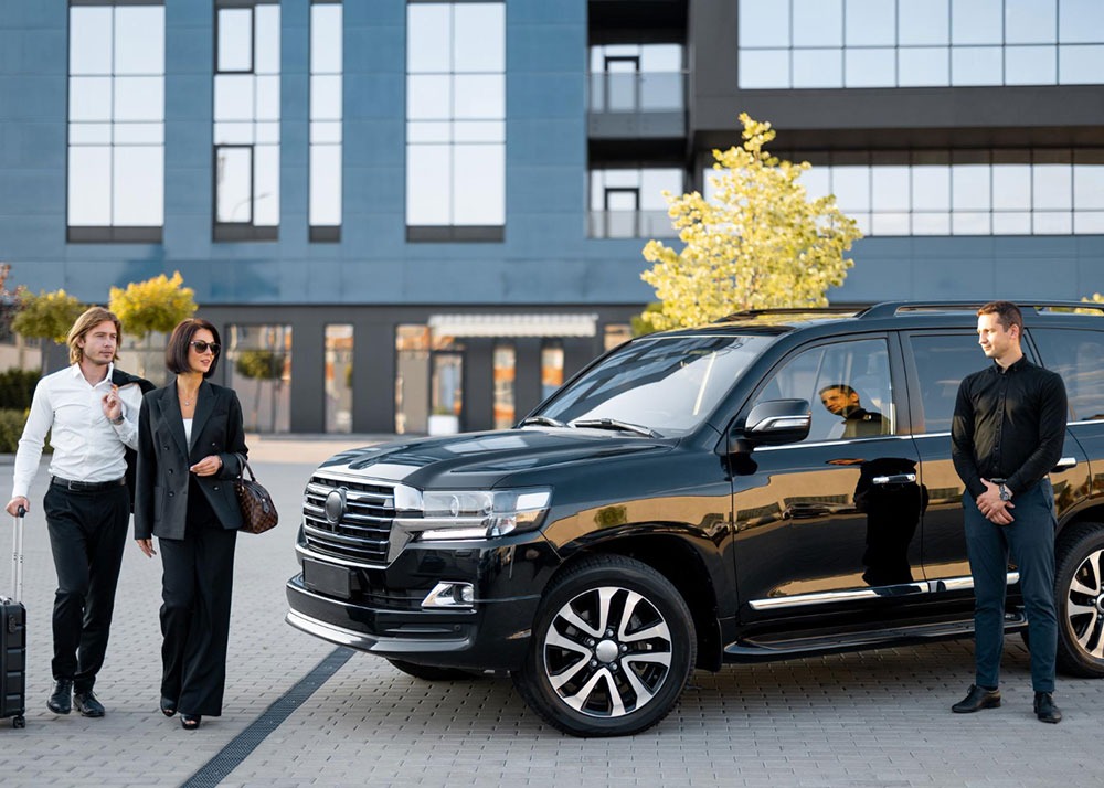 Business chauffeur transfer